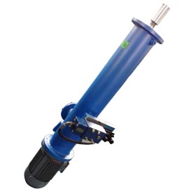 防抖动整体直式电液推杆